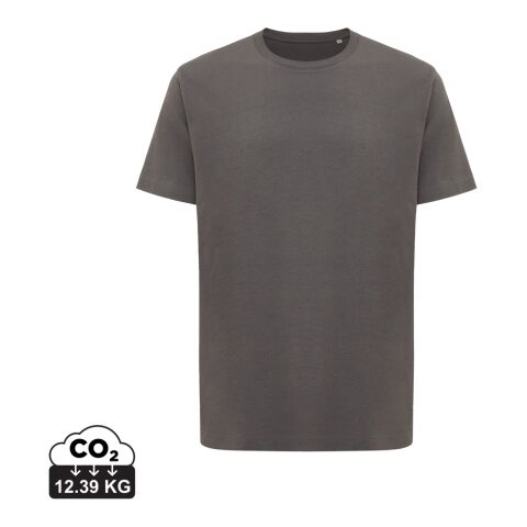 Iqoniq Kakadu relaxed recycled cotton t-shirt anthracite | XS | No Branding | not available | not available | not available