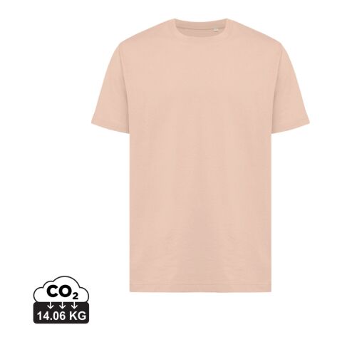 Iqoniq Kakadu relaxed recycled cotton t-shirt peach nectar | L | No Branding | not available | not available | not available