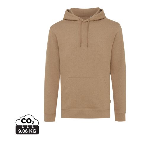 Iqoniq Torres recycled cotton hoodie undyed heather brown | XL | No Branding | not available | not available | not available