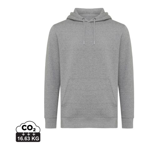 Iqoniq Rila lightweight recycled cotton hoodie light heather anthracite | M | No Branding | not available | not available | not available