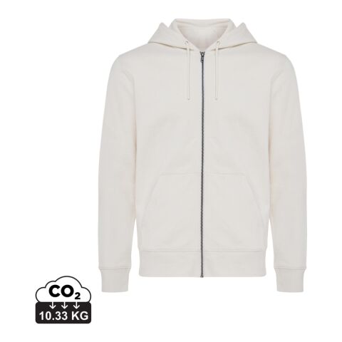 Iqoniq Abisko recycled cotton zip through hoodie natural raw | 5XL | No Branding | not available | not available | not available