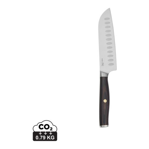 VINGA Tara RCS recycled steel santoku knife steel-black | No Branding | not available | not available