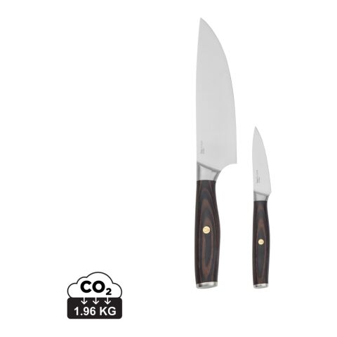 VINGA Tara RCS recycled steel chef&#039;s set steel-black | No Branding | not available | not available