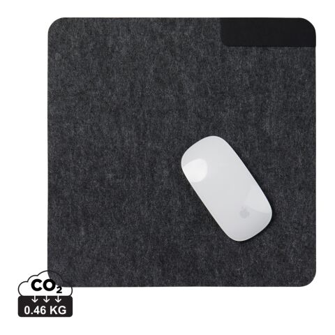 VINGA Albon GRS recycled felt mouse pad black | No Branding | not available | not available