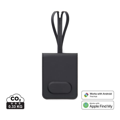VINGA Baltimore RCS Luggage Tag With Finder Dual black | No Branding | not available | not available