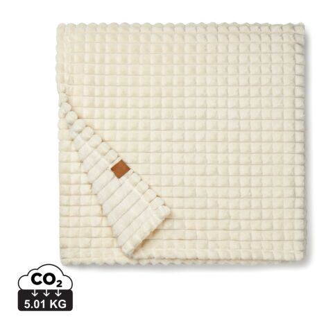 VINGA Branson GRS recycled pet blanket beige | No Branding | not available | not available | not available