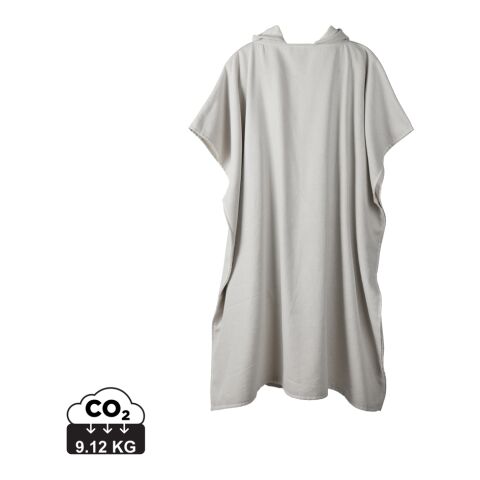 VINGA Tolo hammam terry beach poncho grey-off white | No Branding | not available | not available | not available