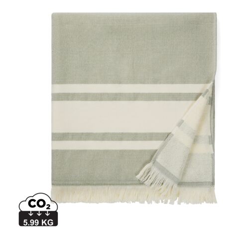 VINGA Tolo hammam terry towel green-off white | No Branding | not available | not available | not available
