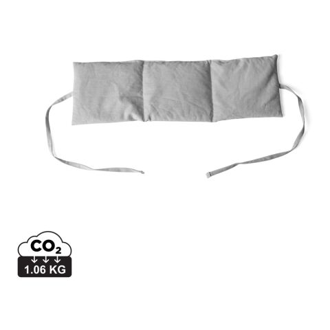VINGA Minton RCS recycled polyester heat pillow grey | No Branding
