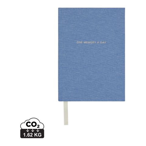 VINGA One memory a day GRS recycled paper journal blue | No Branding | not available | not available
