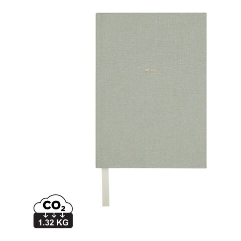 VINGA Mind GRS recycled paper journal green | No Branding | not available | not available