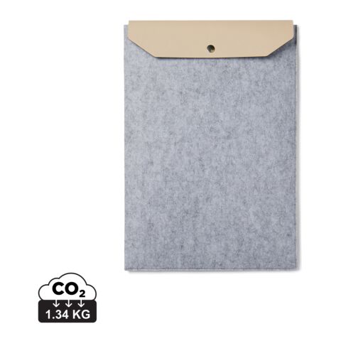 VINGA Albon GRS recycled felt 14" laptop sleeve grey | No Branding | not available | not available