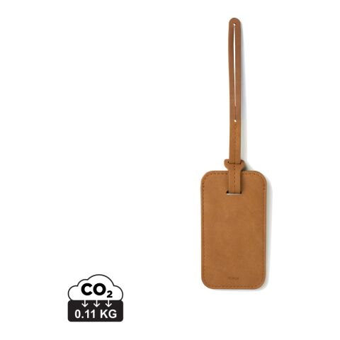 VINGA Bosler RCS luggage tag brown | No Branding | not available | not available