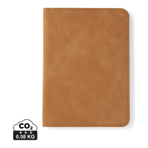 VINGA Bosler RCS RFID passport cover brown | No Branding