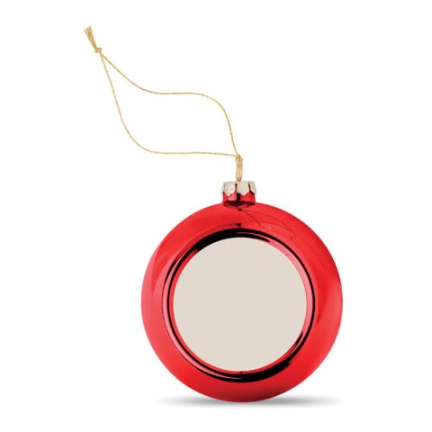 Christmas ball for sublimation red | Without Branding | not available | not available | not available