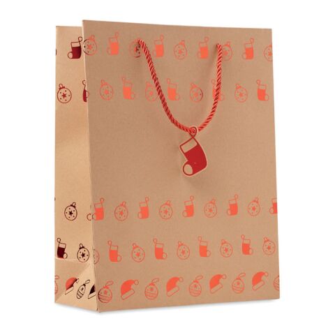 Gift paper bag with pattern