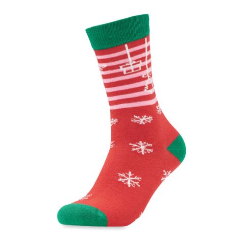 Pair of Christmas socks L red | Without Branding | not available | not available | not available