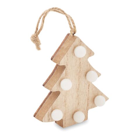 Wooden weed tree with lights