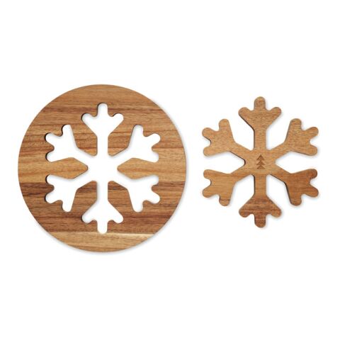 Acacia wooden pot holders set wood | No Branding | not available | not available