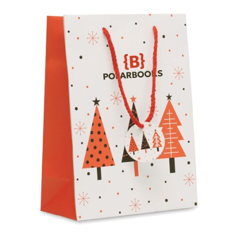 Gift paper bag medium white | No Branding | not available | not available