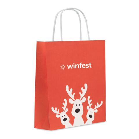 Gift paper bag small red | No Branding | not available | not available | not available