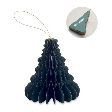 Christmas paper tree hanger