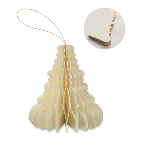 Christmas paper tree hanger