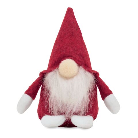 Felt gnome decoration red