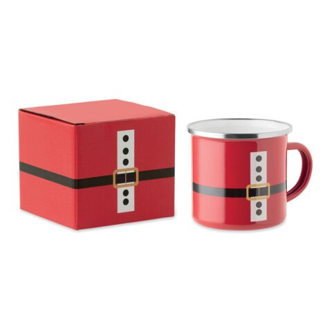 Santa enamel vintage mug 300ml