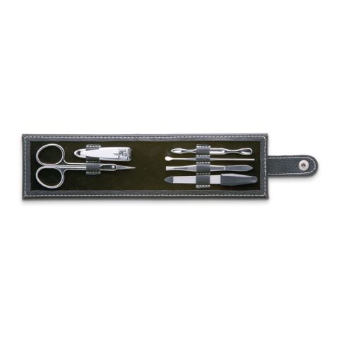 6-tool manicure set in pouch black | No Branding | not available | not available | not available