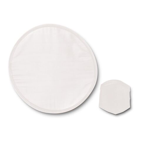 Foldable frisbee in pouch