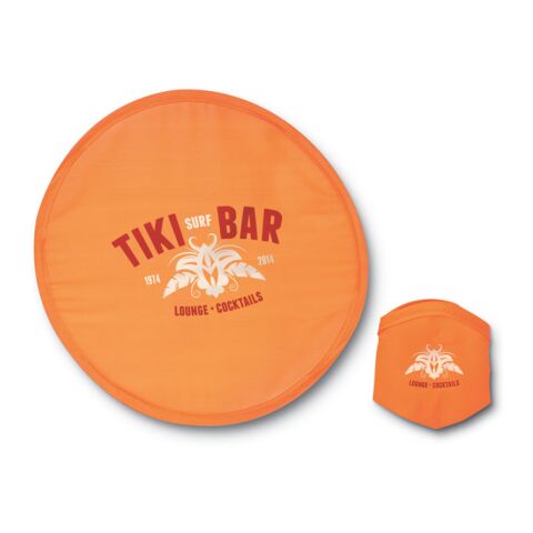 Foldable frisbee in pouch orange | No Branding | not available | not available | not available