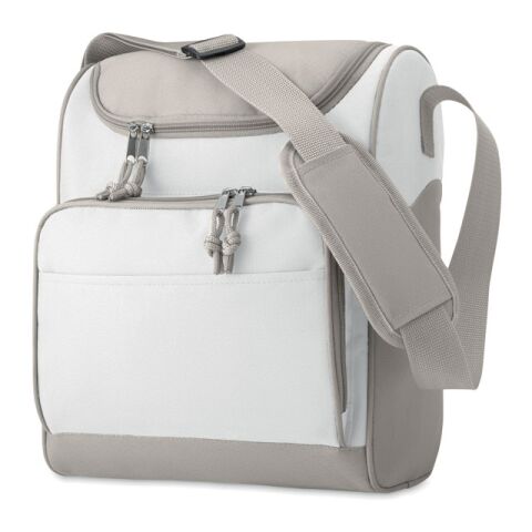 Cooler bag with front pocket white | Without Branding | not available | not available | not available