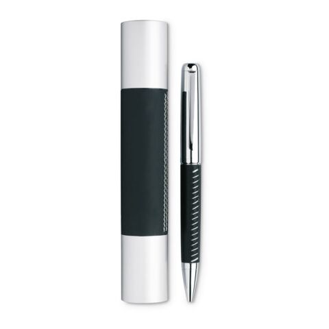 Metal ball pen in box black | Without Branding | not available | not available