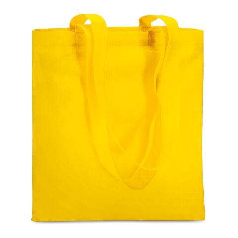 80gr/m² nonwoven shopping bag long handles yellow | No Branding | not available | not available | not available