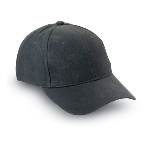 Baseball cotton cap 260 g/m2 black | Without Branding | not available | not available | not available