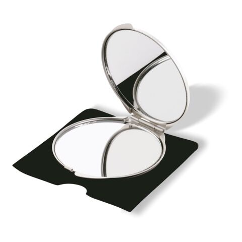 Make-up magnifying mirror matt silver | Without Branding | not available | not available | not available