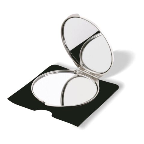 Make-up magnifying mirror matt silver | Without Branding | not available | not available | not available