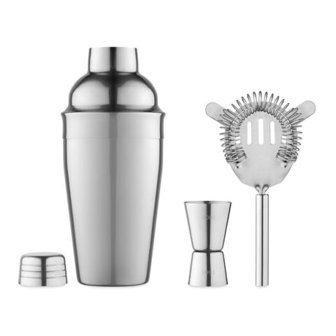 Cocktail set shiny silver | Without Branding | not available | not available