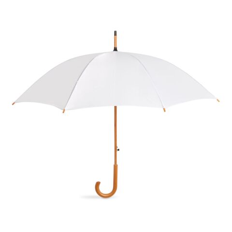 23&quot; polyester umbrella 190T white | No Branding | not available | not available | not available