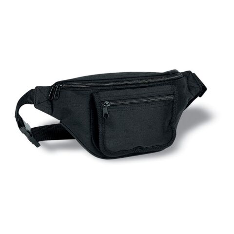 Waist bag with pocket black | Without Branding | not available | not available | not available