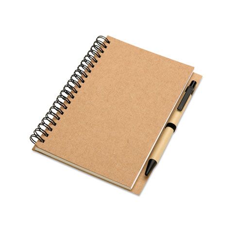 B6 Recycled notebook with pen beige | No Branding | not available | not available | not available