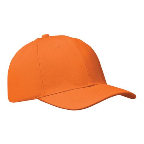 6 panel baseball cap orange | No Branding | not available | not available | not available
