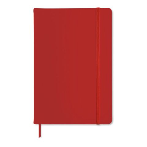 A6 notebook 96 lined sheets red | No Branding | not available | not available | not available