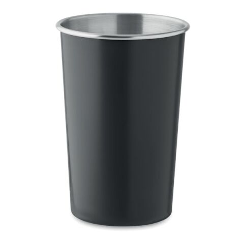 Recycled stainless steel cup black | Without Branding | not available | not available