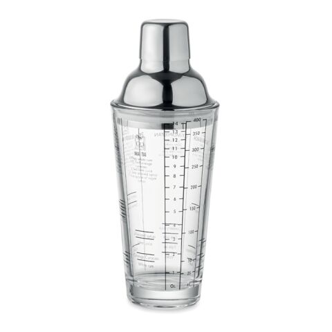 Glass cocktail shaker 400 ml transparent | Without Branding | not available | not available