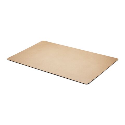 Large recycled paper desk pad beige | Without Branding | not available | not available