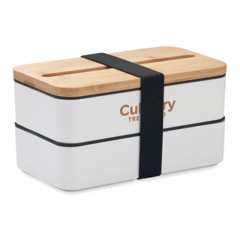 Recycled PP lunch box white | No Branding | not available | not available | not available