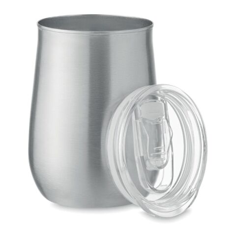 Recycled stainless steel mug