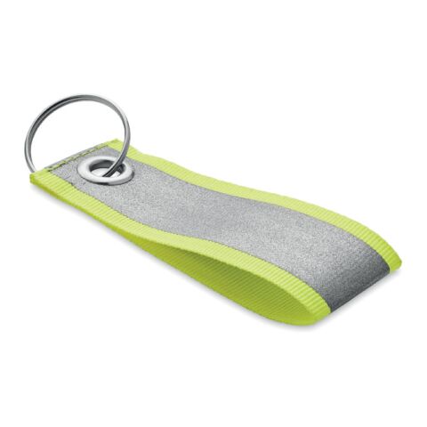 Reflective key ring neon yellow | Without Branding | not available | not available | not available